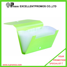 Die meisten verkauft Expandable Plastic File Bag mit Knopf (EP-F0901)